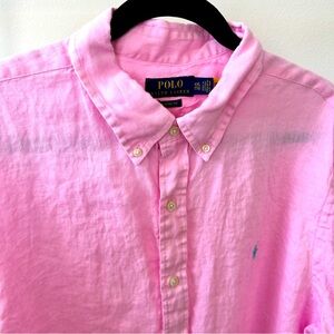 Men’s Polo Ralph Lauren Linen Button Down